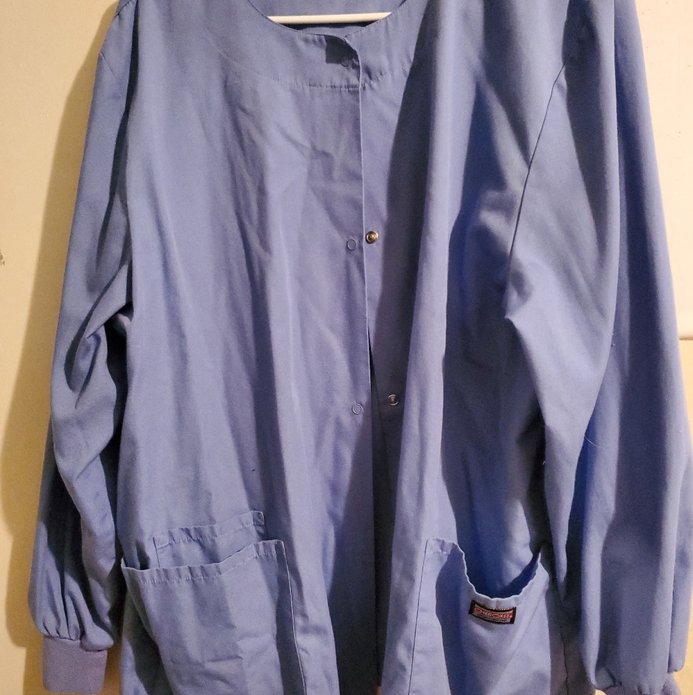 Ceil Blue Cherokee Scrub Jacket & Scrub pants